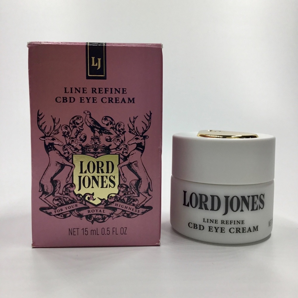 NIB Lord Jones Line Refine Eye Cream 15ml 0.5 oz + Massager 2/2024